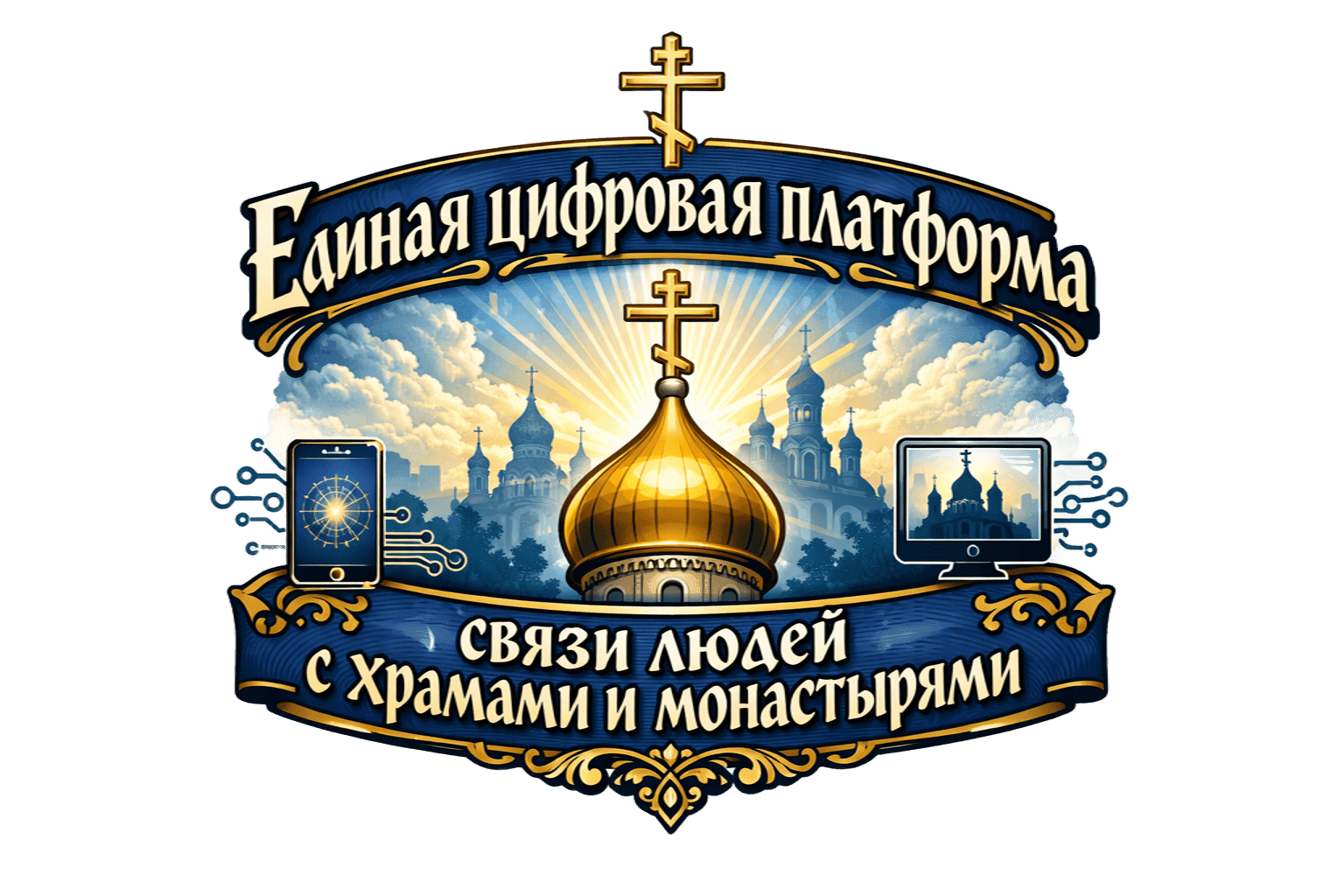 Единая цифровая платформа связи людей с храмами и монастырями